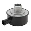 Black Valve Cover Push In Breather Easy To Mount Reliable Performance 9241BLK for 327 350 302 454 Engine