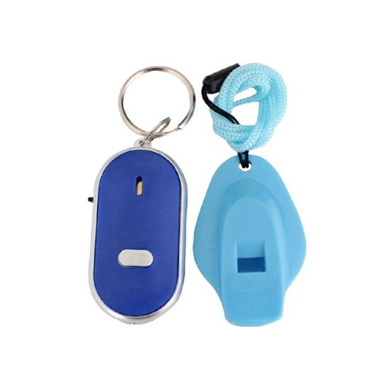Fluier localizator chei cu senzor audio Găsire ușoară a cheilor Echipament anti-pierdere Duritate ridicată Lumină de noapte Localizator chei