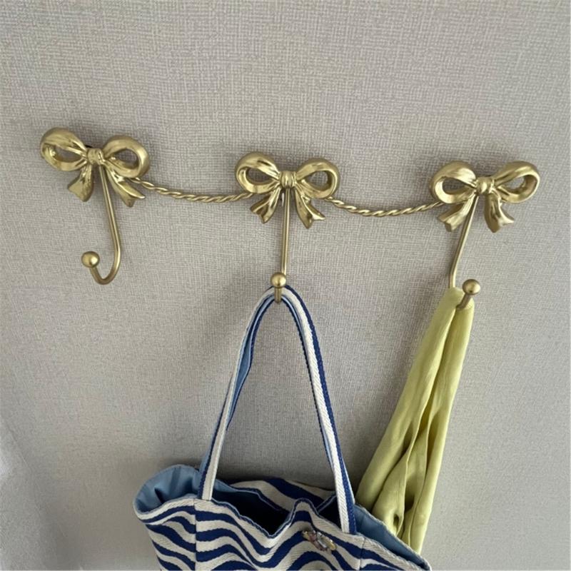 Stylish Wall Mounted Hook with Invisible Screws for Hanging Coat and Bags Strong Load Capacity Metal Clothes Hanger