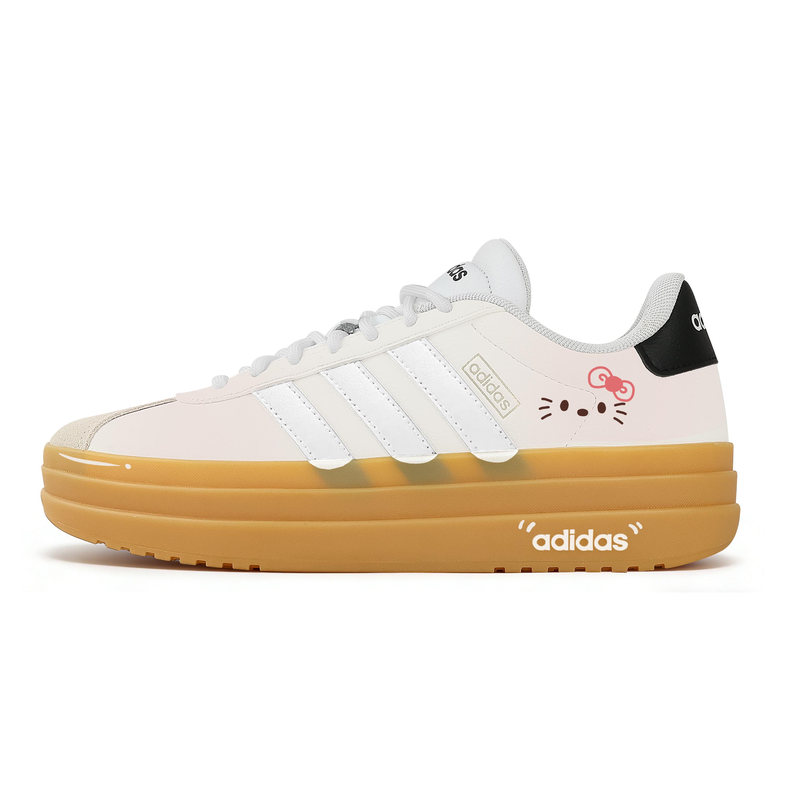 

Adidas VL Court Bold Milk Soft Bag Slip Resistant Abrasion Resistant Low top Skateboard Shoes Women s Milk White IH3083(Team529-) 36⅔