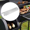 Edelstahl Eisen Hitzetent Brenner Abdeckung für Grills Einfach zu Installieren Hitzediffusorplatte Outdoor Kochzubehör A0KF