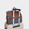 Large-capacity Travel Tote Bag for Women Wear-resistant Canvas with PU Leather Shoulder Bag  Summer Popular Cross-body Bag