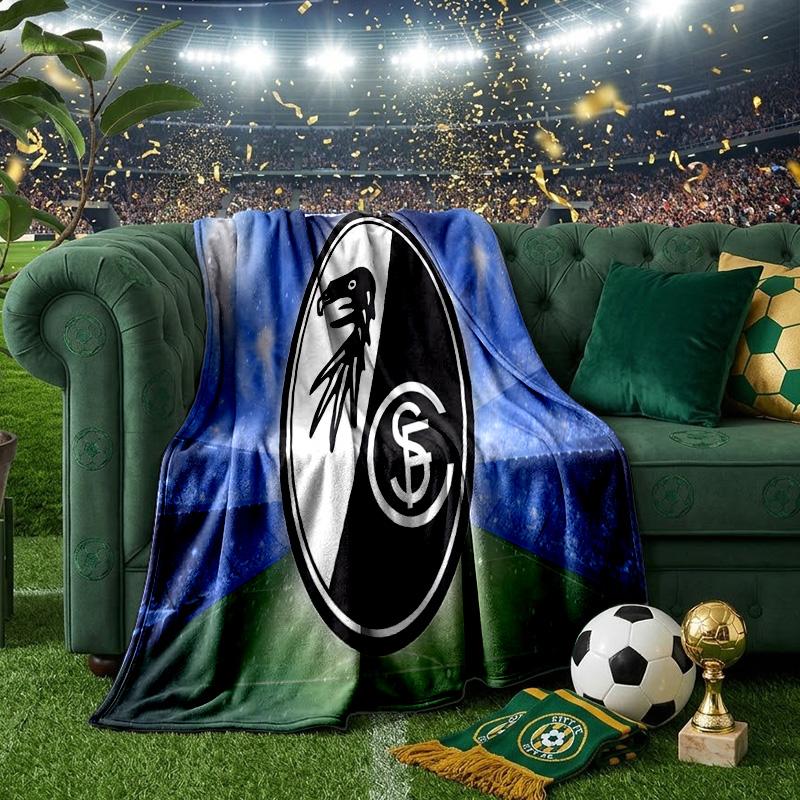 Club Crest Design Throws Blanket Flannel Blankets Plush for Couch Bed Gifts for Men Women Travel picnic blanket Christmas fan gifts