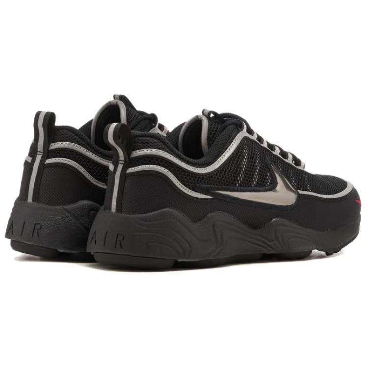 New Nike Air Zoom Spiridon Black Metallic Silver HF9117-002