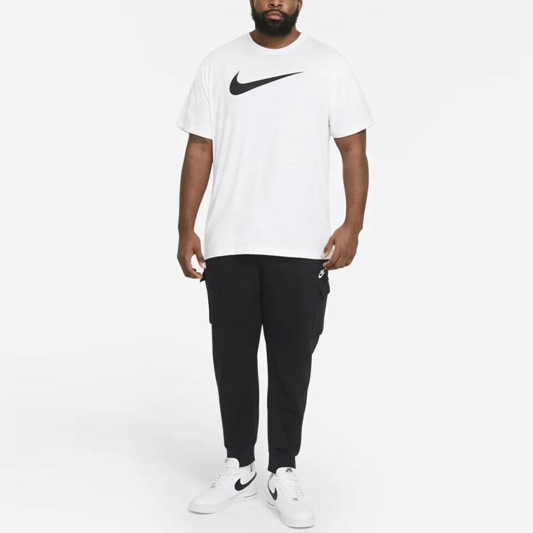 Nike Casual Sports Breathable Round Neck Short Sleeve T-Shirt Men Tops White DC5094-100
