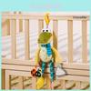 Sheep Themed Baby Car Hanging Plush Toy With Rattle And Visual Stimuli For Newborn Entertainment