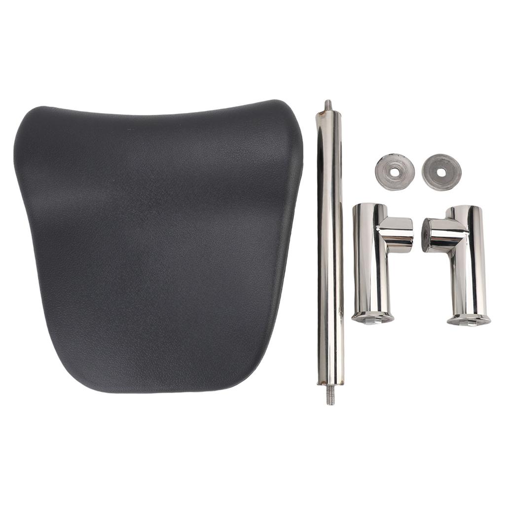 Bathtub Pillow Water Proof for Tub SPA Bath Stainless Steel Replaceable Bracket with Accessories