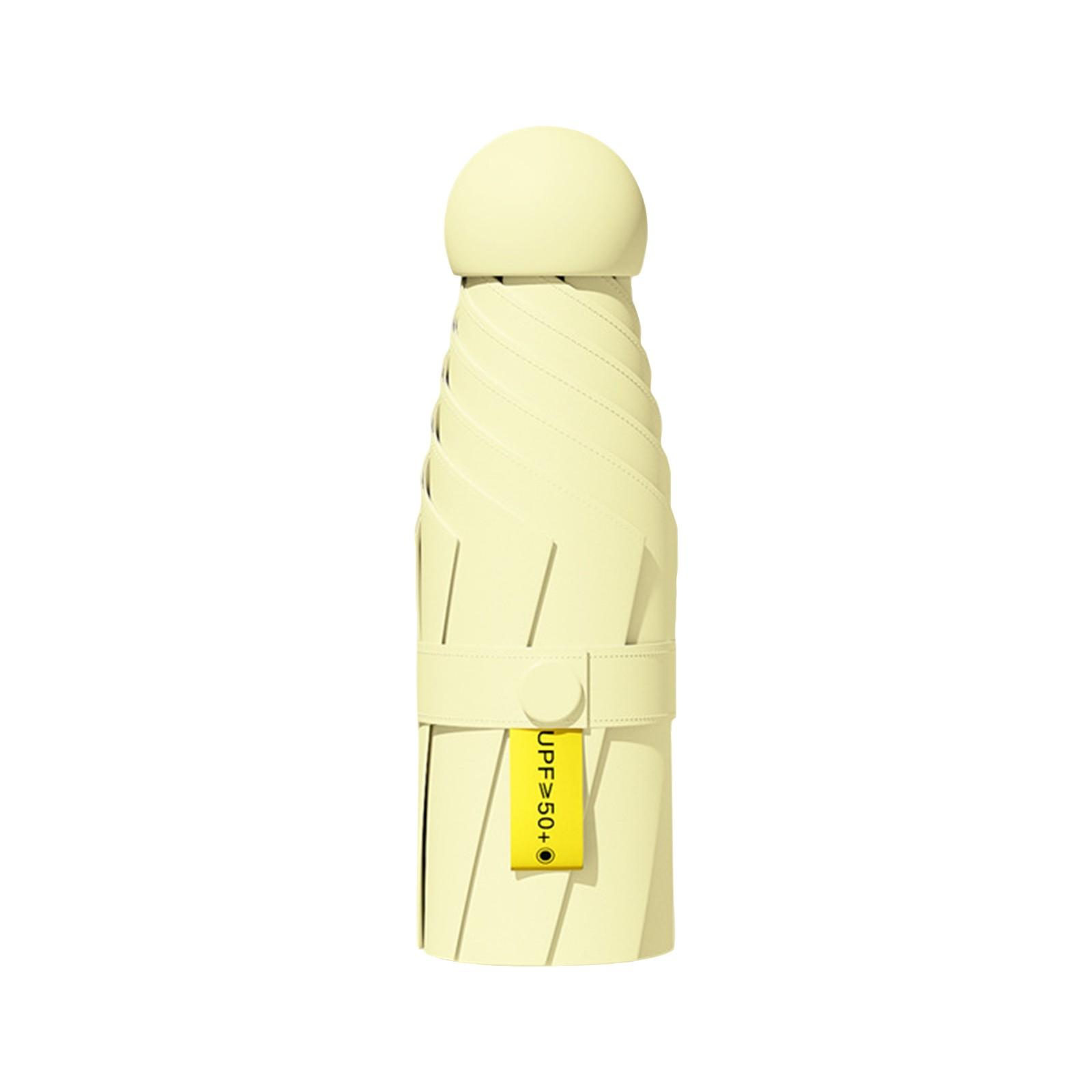 

Солнцезащитный крем и УФ-защита Маленькие зонтики от солнца, Карманные зонтики One Size жёлтый