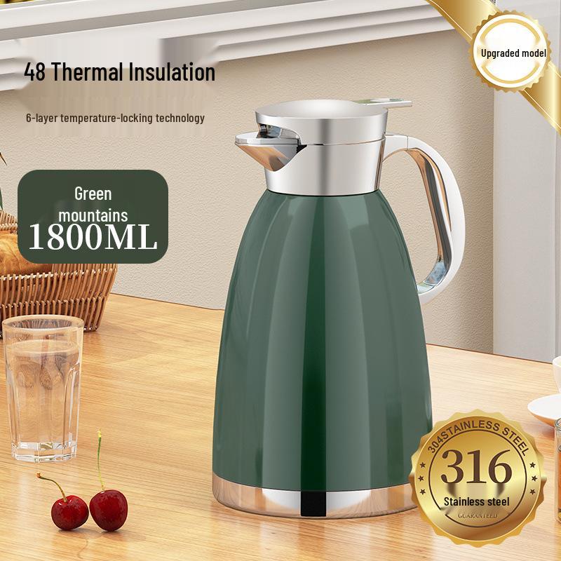 Large Capacity 316 Stainless Steel Thermos Flask for Home, Restaurant, Hotel, or Teahouse with Free Shipping