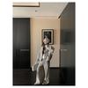 Women's Hooded Sweatshirt Wide Leg Pants Sports Suit Loose Fit