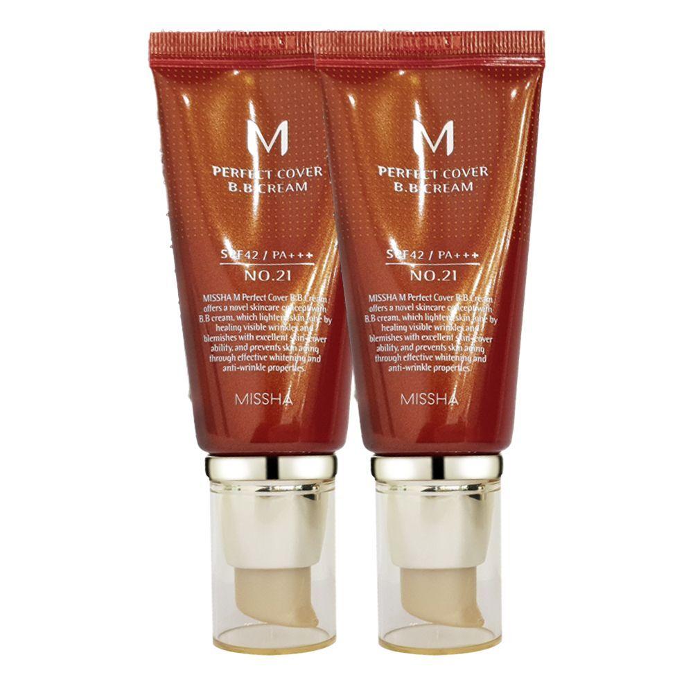 MISSHA UCDNRFTD M Perfect Cover BB Cream 50ml No. 21 x 2