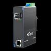 Huigu Industrial Gigabit Fiber Optic Transceiver Switch