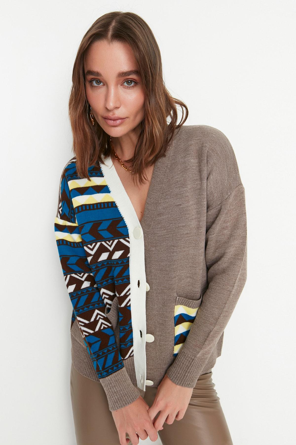 

Кардиган - Экрю - Классический крой