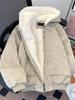 Men's Winter High-End Warmth Jacket: American Workwear Cleanfit Cotton Plus Velvet Thickened Coat