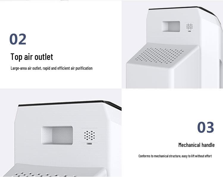 Triple Filter Air Purifier for Office & Home: Removes Smoke, Odors, Dust, Pet Hair & More