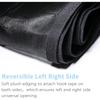 Zanzariera Magnetica Reversibile Apribile a Sinistra o a Destra, Tenda a Rete Stretta Resistente in Fibra di Vetro, Mani Libere, per Patio, Camera da Letto, Adatta a Porte, Nera