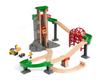 BRIO WORLD Warehouse Rail Set, Ages 3+ (Wooden Train Toy with Rails), 33887