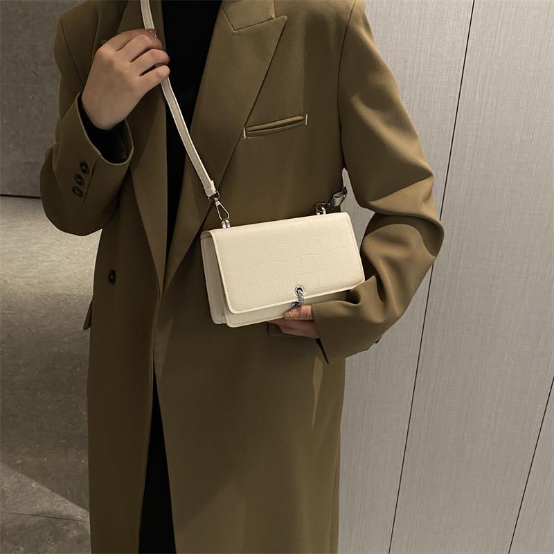 Trendy Retro Chic Small Square Bag 2023 Summer Stylish Shoulder Bag Casual Crossbody For Women