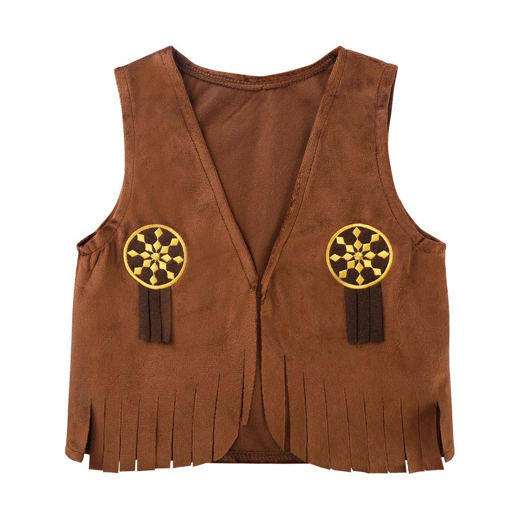 Jungen Cowboystrampler Kinder Western-Cowboy-Kostüme Purim Cosplay Halloween Event Verkleidungsparty Bühnenauftritt Outfits