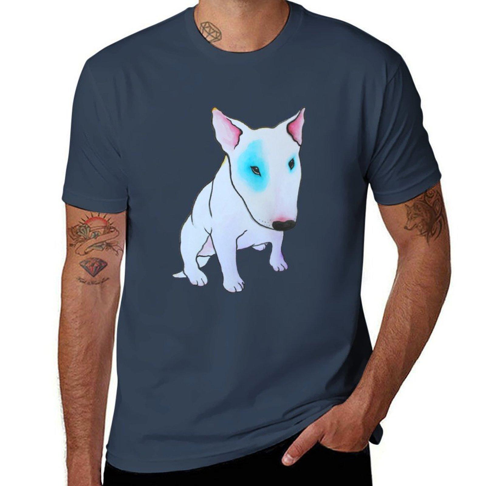 Bull Terrier Mischievous Tshirt Urban Style Print Tshirt S