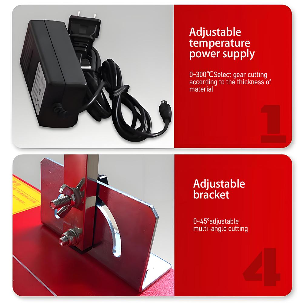 Electric Hot Wire Cutter Foam Cutting Machine Cutting Knife Hot Cutter for Sponge Fabric Pearl Cotton Extruded Plastic Board