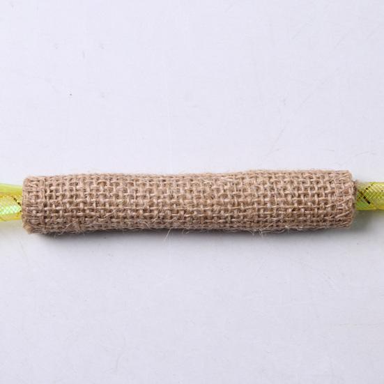 Cat Scratching Toy Mesh Tube Toy, Interactive Kitten Chew Flexible with Linen Stress Relief Entertainment Wrap And Plush Balls, Safe Teething