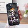 Date a Live Yamai Kaguya Thicken TPU Mobile Phone Case for iPhone 17 16 15 14 13 12 11 Air Pro Max Plus Colorful Cover