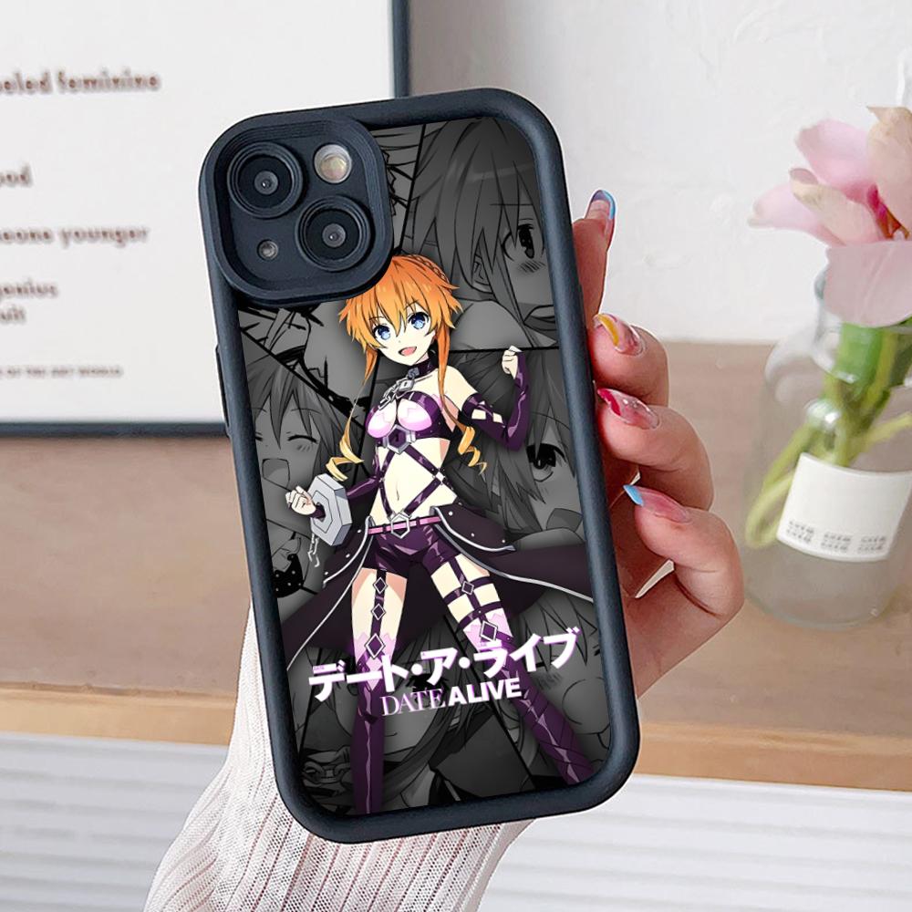 

Date a Live Yamai Kaguya Thicken TPU Mobile Phone Case for iPhone 17 16 15 14 13 12 11 Air Pro Max Plus Colorful Cover iPhone17 Pro Max