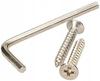 Fixed INOX Knob, Oval, Bent