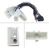 Car Stereo 16PIN Wiring Harness Connector Adapter Android Power Cable For Toyota