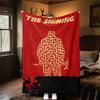 1PC THE SHINING. Outdoor Flannel Blanket Soft Plush Decor for Picnics, camping,Bedroom, Playroom, Office1235A