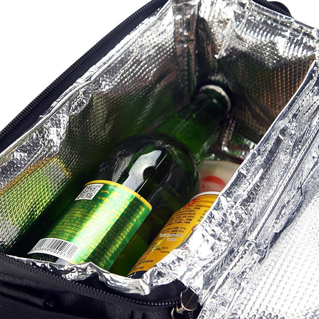 Water-Repellent Handlebar Bag: Insulated Front Bag for Bicycle, Electric Vehicle, and Motorcycle