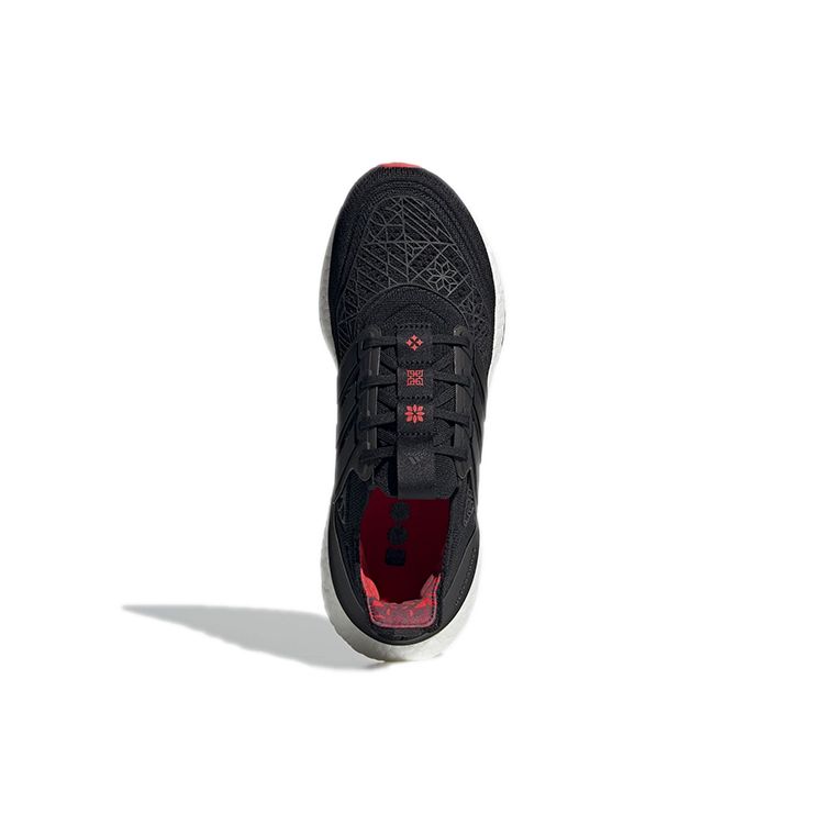 Adidas UltraBoost 21 Chinese New Year Unisex Sneakers Black Core-Black Scarlet GZ6073