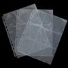 10- 80Pages 9 Sheets Board Game Clear Cards Page Trading Card Protector The Magical Collection Gathering Transparent Pocket Page
