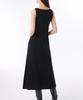Musinsa Standard Woman Women'S Soft Jersey Flare Long Dress [Black]