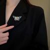 Trendy European-American Style Colorful Drip Oil Butterfly Brooch - Fashionable Animal Corsage and Clothing Accessory.