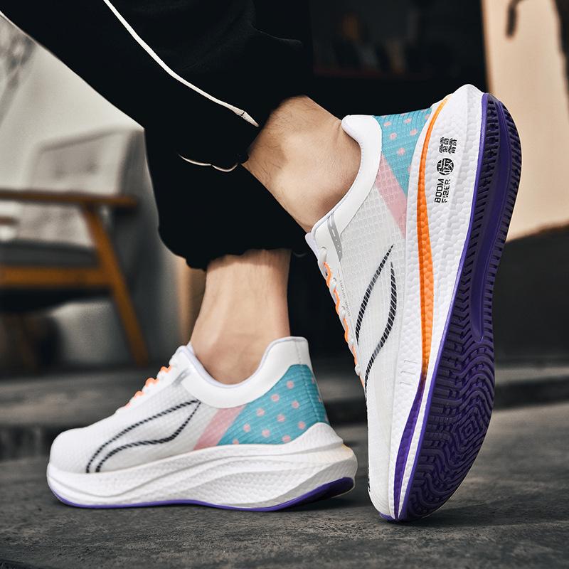 

3C кроссовки мужские красный кролик 6pro амортизация сверхлегкие профессиональные осенне-зимние дышащие для детей старшего возраста молодежные летающие спортивные для бега 36