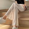 Women's Wide-Leg Mesh Split Pants – Spring/Summer 2026 Style, Sun Protection, Loose Fit, Straight Long Casual Pants