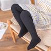 2-12 Y Elastic Waist Premium Cotton Girls Pantyhose Ultra Soft Solid Color Twist Pattern Kids Leggings for Daily Wear