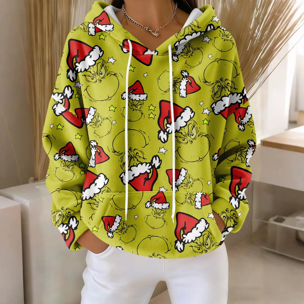 Hettegensere for kvinner Oversized Vinter Plysj Søte Gensere Pullover Trendy Høst Vinter Klær