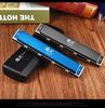 Guoguang 28-Hole C-Key Harmonica: Double Reed for Students & Beginners, Suitable for Professional Performances