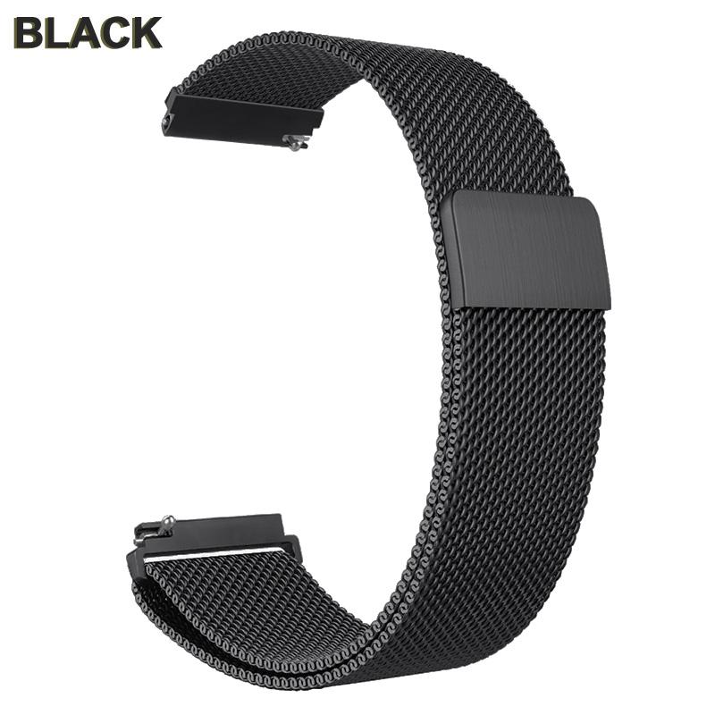 18mm 20mm 22mm Metallarmband für Garmin Vivoactive 3 4 4s 5 6 Band Uhr Venu 2 2s 3s SQ Armband Venu 4 41mm 45mm Mailänder Schleife