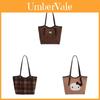 Hello Kitty Single Shoulder Bag For Women Men Pu Material Daily Casual Stylish Tote