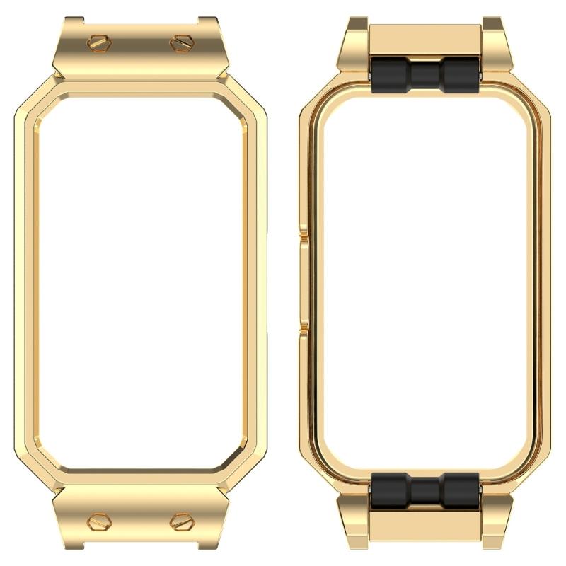 Steel Case Protective Frame Watch Face Cover Smartwatch Accessory for Men Women for Band 10 9 8