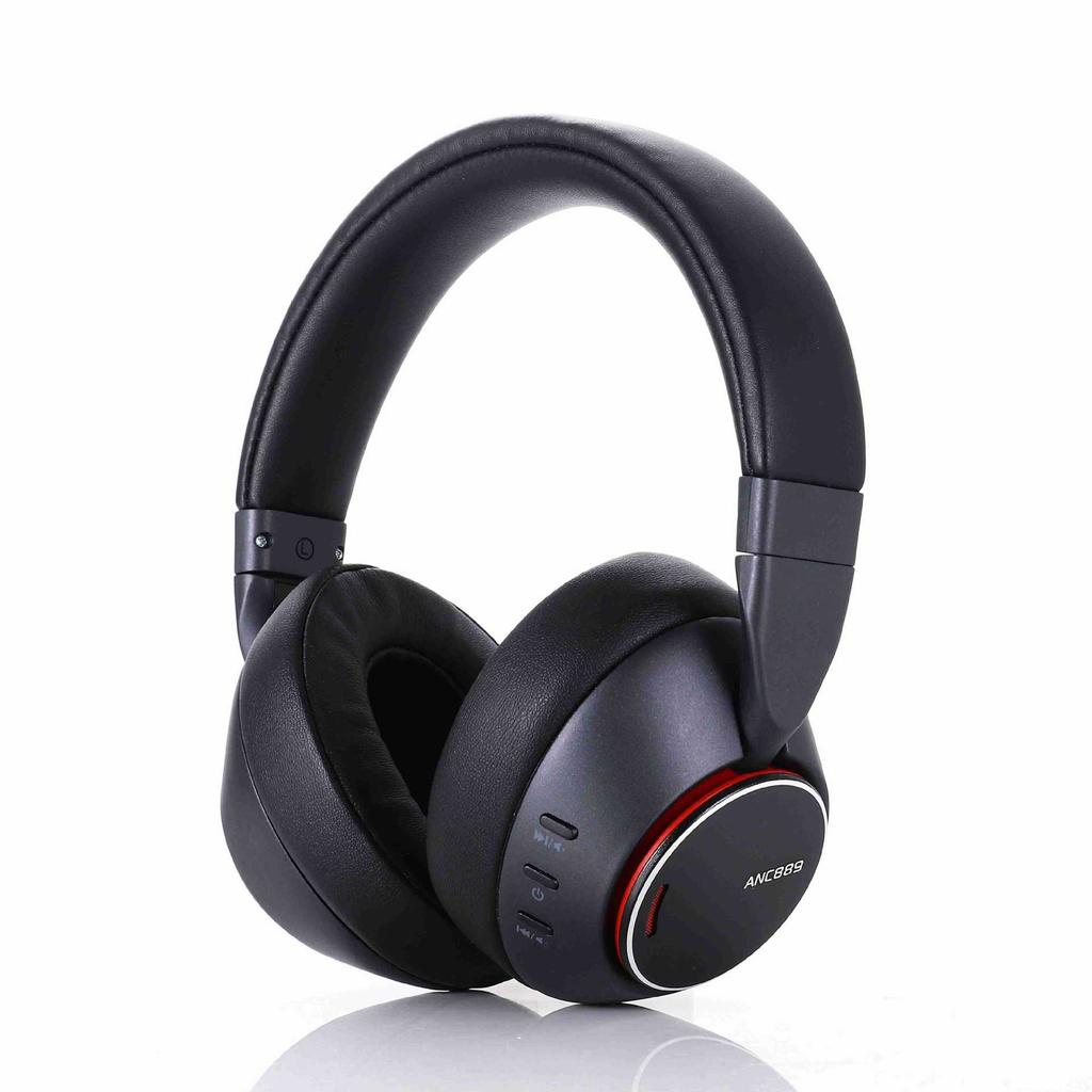 Y889 Bluetooth-Kopfhörer -48db Aktive Geräuschunterdrückung Bluetooth-Kopfhörer ANC-Max Headsets HiFi Stereo-Ohrhörer