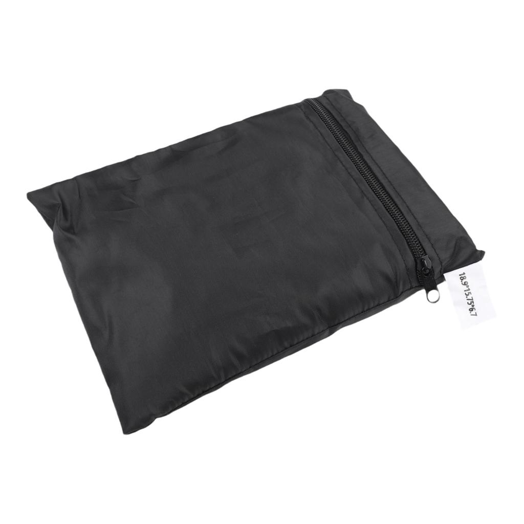 Protective Turntable Dust Cover with Strap Hook Waterproof Oxford Cloth Fabric and Scratch Resistant for Vinyl Players