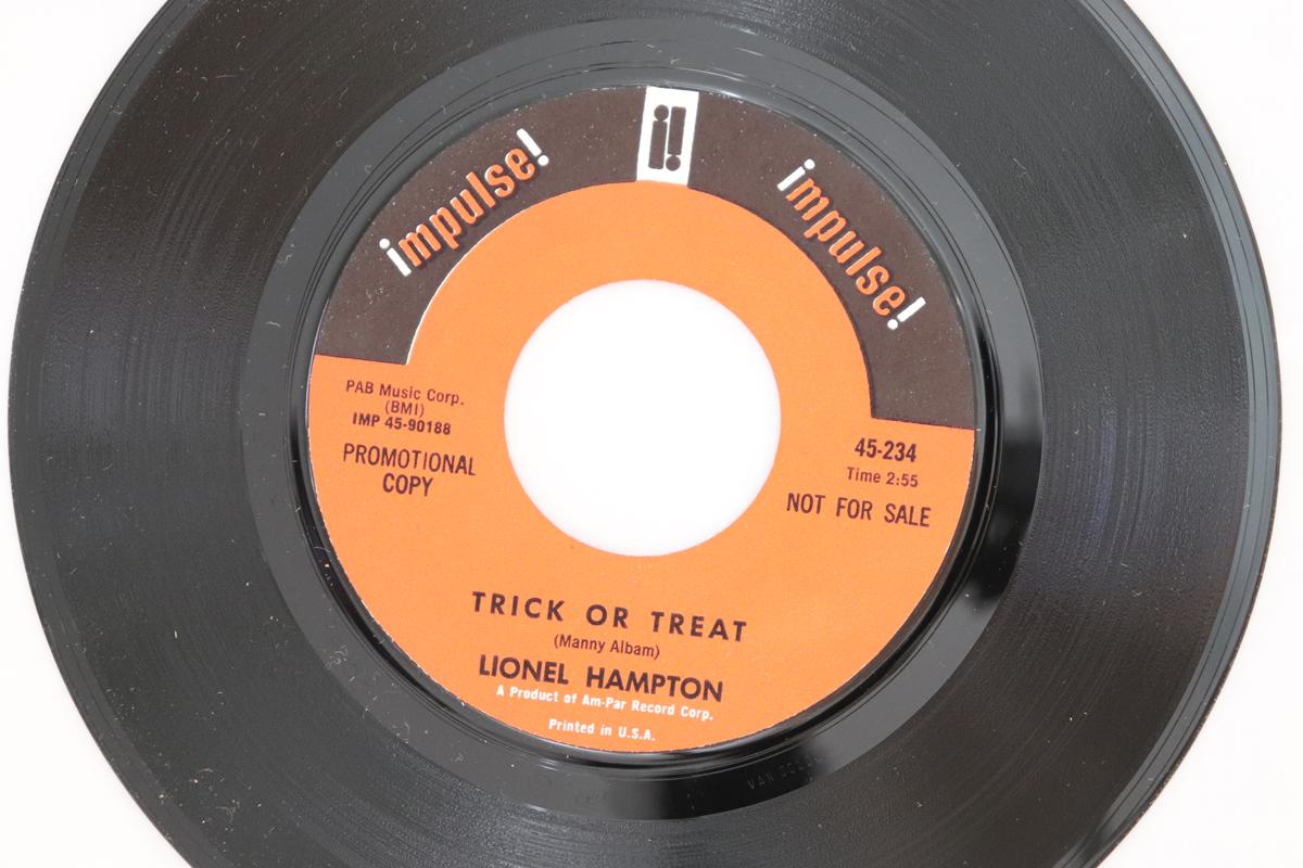 

7inch Record LIONEL HAMPTON Trick Or Treat Cute 45234PROMO IMPULSE US Jazz Used