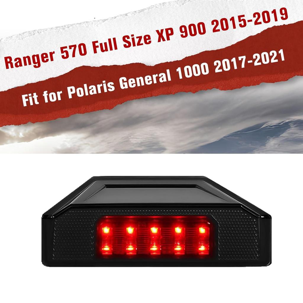 LED Tail Light for Polaris Ranger General CREW 570 900 1000 PRO XD XP 4P 2013 - 2019 UTV ATV Brake Lamp Rear Taillight