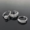 New Product Stacking Suit Women'S Fashion Star Double-Layer Zir*****Pen Ring Simple Fashion Adjustable Ring