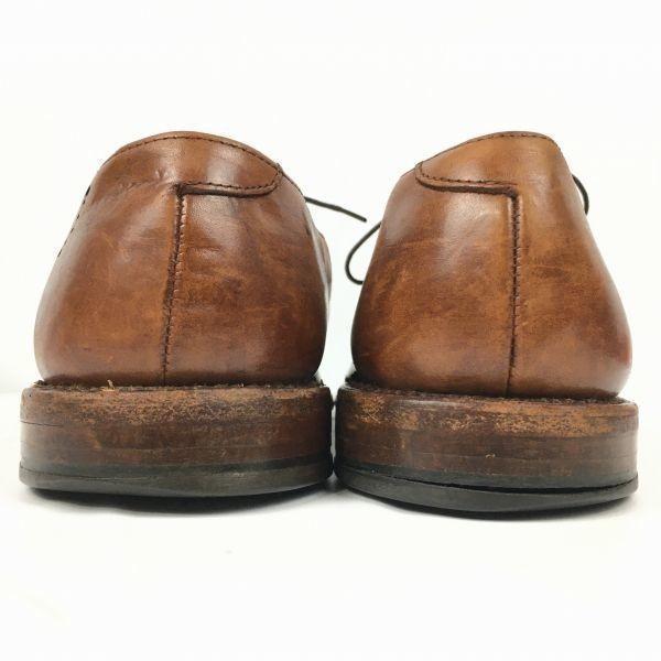 Allen Edmonds Rare Greenwich Wholecut Shoes Brown size 9.5D 27.0-27.5 Vintage Men's(USED)
